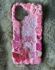Pink moonfrost phone case