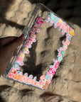 Pink/blue custom iPadcase