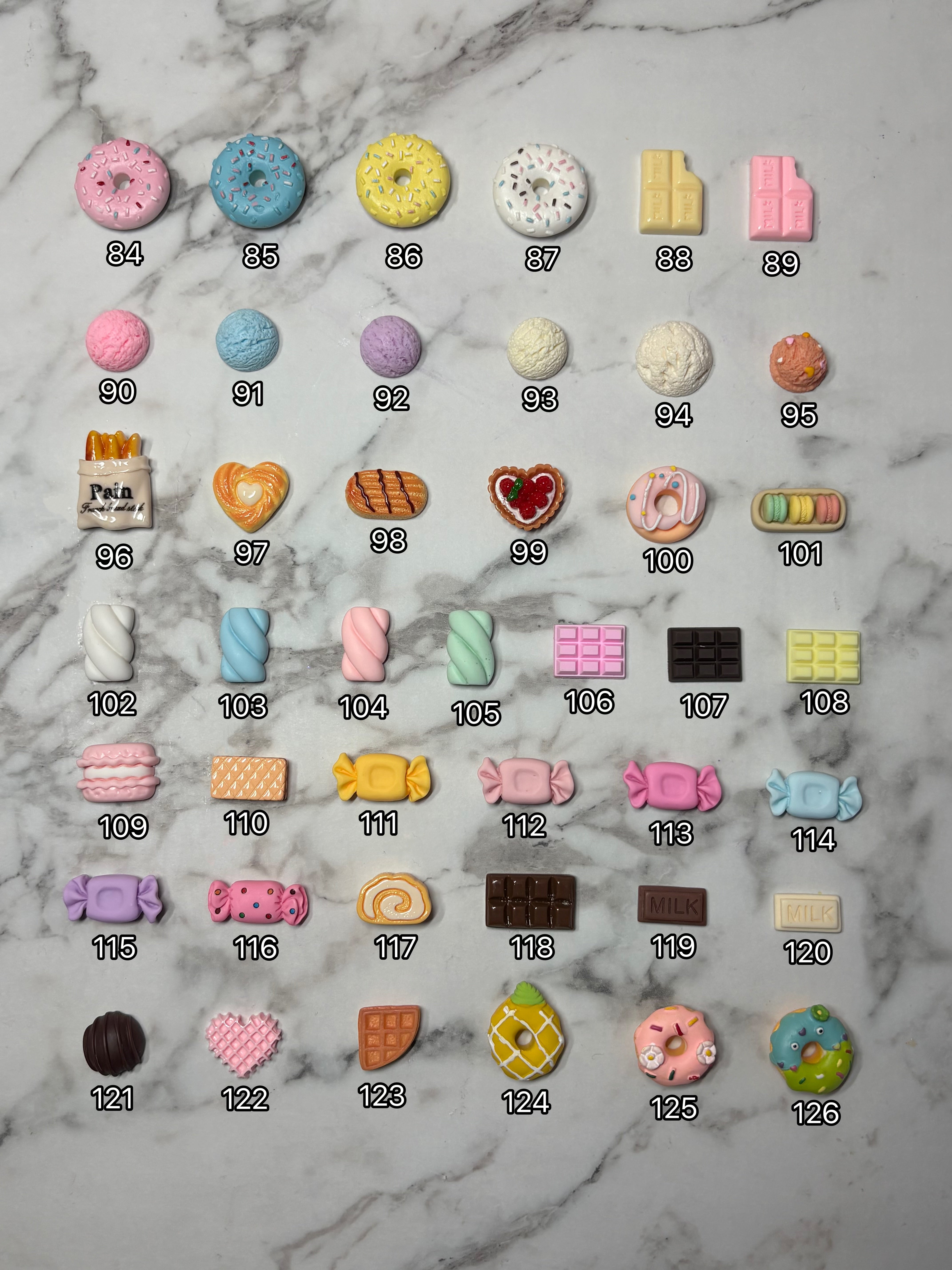 Charm list Catalog – Pinkiimoons