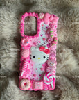 Pink Purrfection handmade phonecase (limited edition)