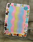Rainbow Swirls tablet case (any type of design/model) (Kopie)