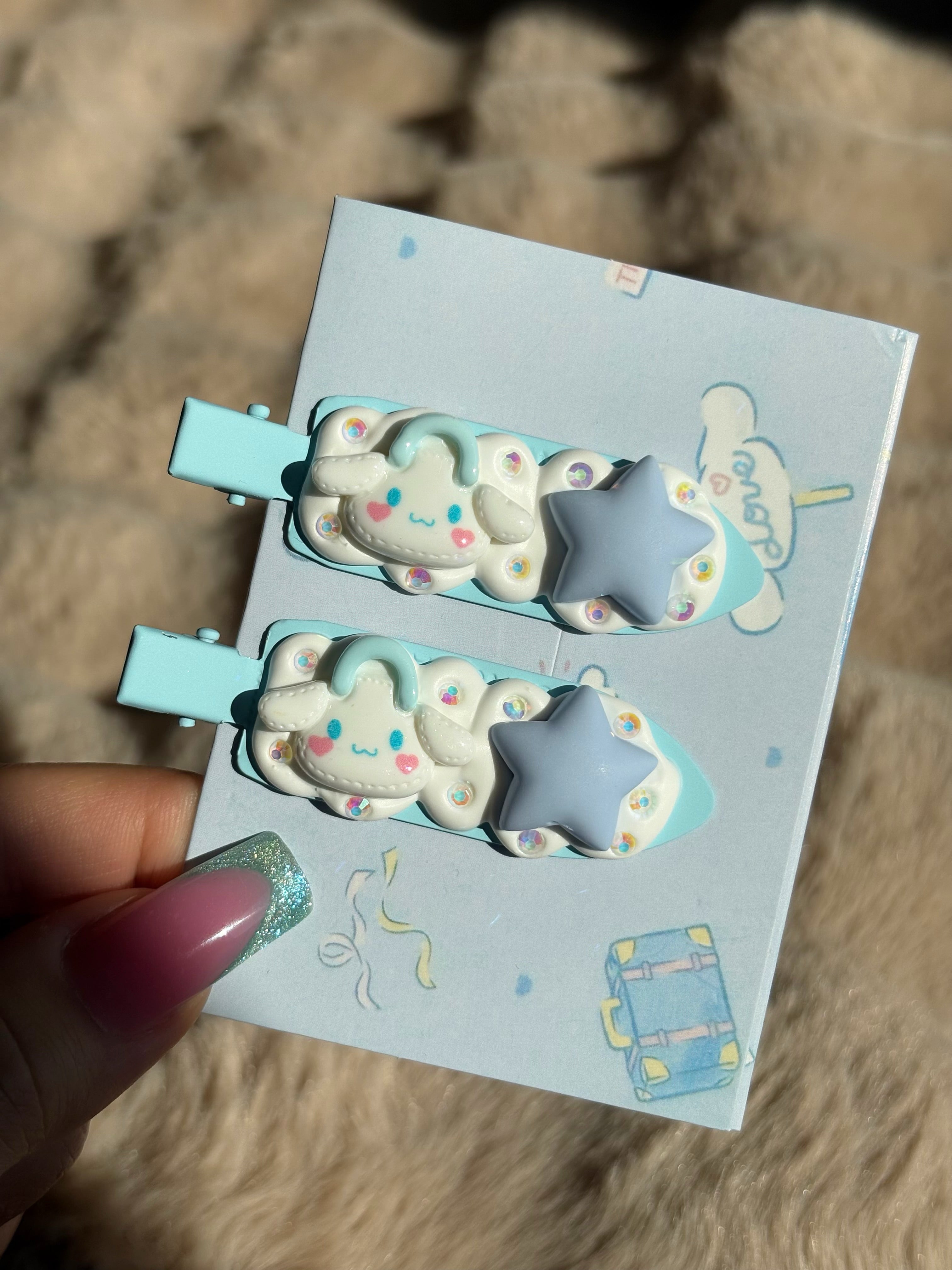 Cinnamon Roll hairpins