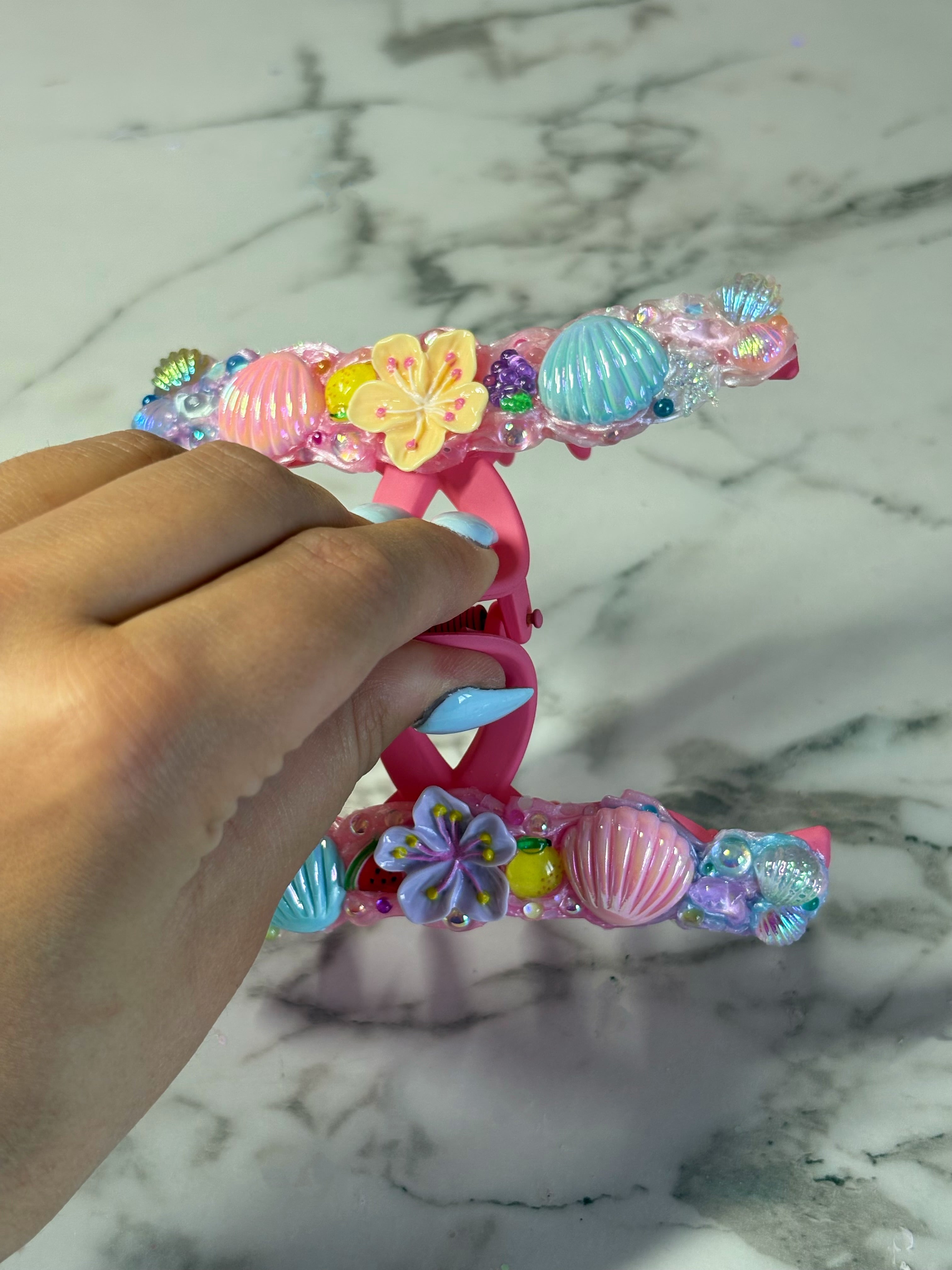 Silk Blossoms Hair claw