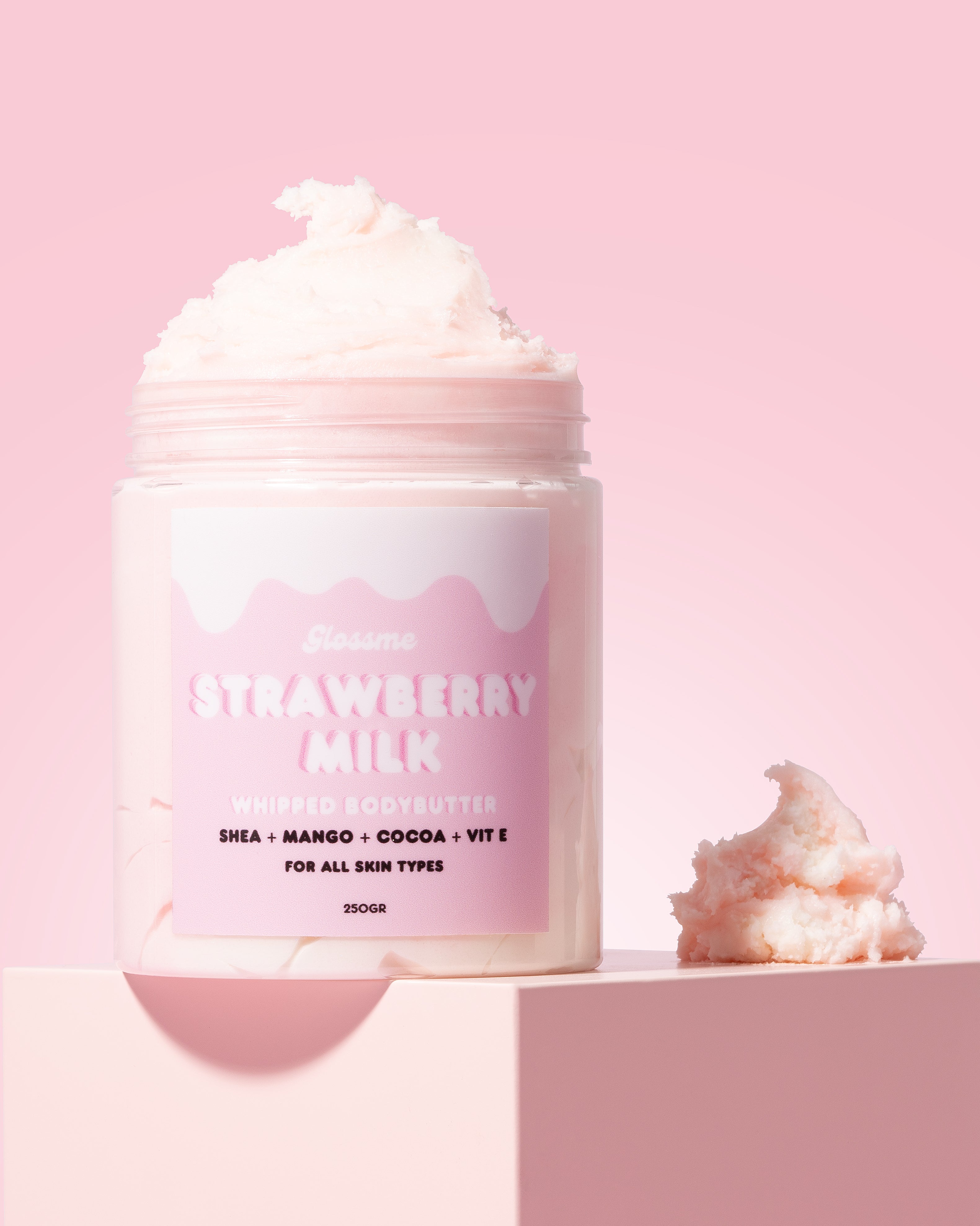 Strawberry milk bodybutter